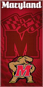 Northwest NCAA University of Maryland Beach Towel