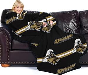 Northwest NCAA Purdue Univ. Comfy Throw (Stripes)