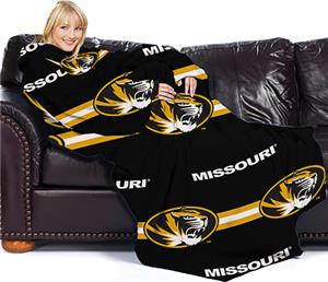 Northwest NCAA Missouri Comfy Throw (Stripes)
