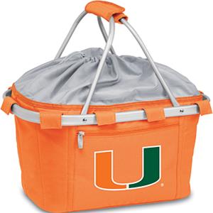 Picnic Time University of Miami Metro Basket