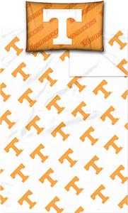 Northwest NCAA Tennessee Twin Sheet Set