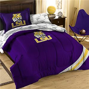 Northwest NCAA LSU Twin Bed in Bag Set