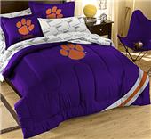 Northwest NCAA Clemson Univ. Full Bed in Bag Set