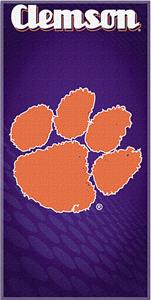 Northwest NCAA Clemson University Beach Towel