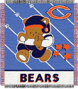 Northwest NFL Chicago Bears Baby Throws