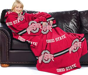Northwest NCAA Ohio State Comfy Throw (Stripes)