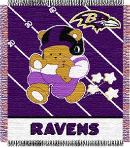 Northwest NFL Baltimore Ravens Baby Throws