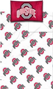 Northwest NCAA Ohio State Univ. Twin Sheet Set