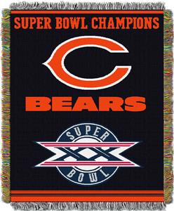 Northwest NFL Chicago Bears 48"x60" Throws