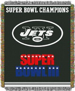 Northwest NFL New York Jets 48"x60" Throws