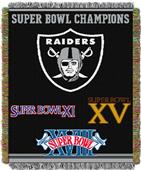 Northwest NFL Oakland Raiders 48"x60" Throws