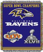 Northwest NFL Baltimore Ravens 48"x60" Throws