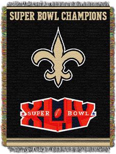 Northwest NFL New Orleans Saints 48"x60" Throws