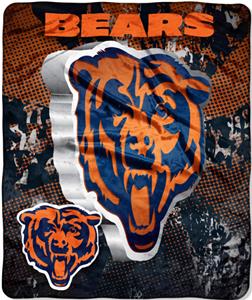 Northwest NFL Chicago Bears Grunge Throws