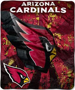 Northwest NFL Arizona Cardinals Grunge Throws