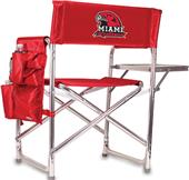 Picnic Time Miami Redhawks Folding Sport Chair Picnic Time Miami Redhawks Folding Sport Chair