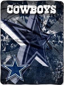 Northwest NFL Dallas Cowboys Grunge Throws