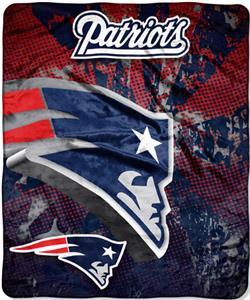 Northwest NFL New England Patriots Grunge Throws
