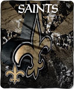 Northwest NFL New Orleans Saints Grunge Throws