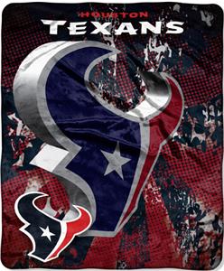 Northwest NFL Houston Texans Grunge Throws