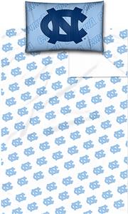 Northwest NCAA North Carolina Twin Sheet Set