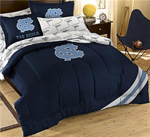 Northwest NCAA Nort Carolina Full Bed in Bag Set