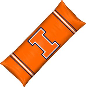 Northwest NCAA Univ. of Illinois Body Pillow
