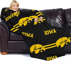 Northwest NCAA Iowa Comfy Throw (Stripes)