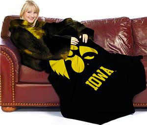 Northwest NCAA Iowa Comfy Throw (Smoke)
