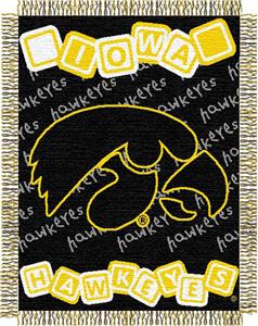 Northwest NCAA University of Iowa Baby Throw