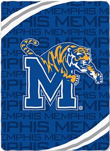 Northwest NCAA Memphis Fleece Force Throw