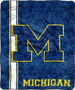 Northwest NCAA Michigan Jersey Sherpa Throw