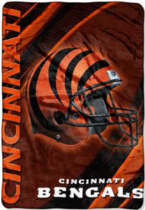 Northwest NFL Cincinnati Bengals 62"x90" Throws