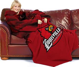 Northwest NCAA Louisville Comfy Throw (Smoke)