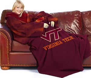 Northwest NCAA Virginia Tech Comfy Throw (Smoke)