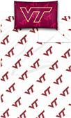 Northwest NCAA Virginia Tech Twin Sheet Set