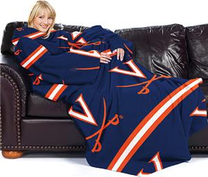 Northwest NCAA Virginia Comfy Throw (Stripes)