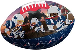 Northwest NFL New England Patriots Football Pillow