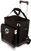 Picnic Time NFL Miami Dolphins Cellar with Trolley Picnic Time NFL Miami Dolphins Cellar with Trolley