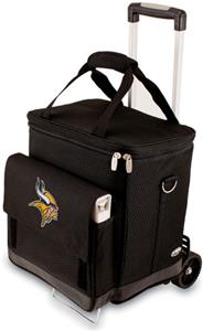 Picnic Time NFL Minnesota Vikings Cellar w/Trolley