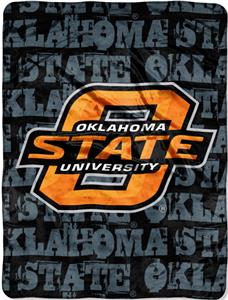 Northwest NCAA OSU Grunge Raschel Throw