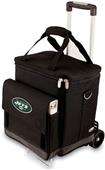 Picnic Time NFL New York Jets Cellar with Trolley Picnic Time NFL New York Jets Cellar with Trolley