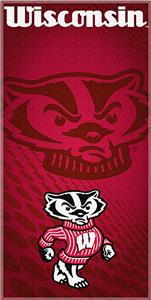Northwest NCAA Univ. of Wisconsin Beach Towel