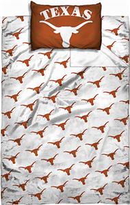 Northwest NCAA Univ. of Texas Twin Sheet Set