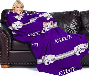 Northwest NCAA K-State Comfy Throw -Stripes