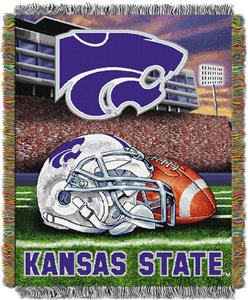 Northwest NCAA K-State HFA Tapestry Throw