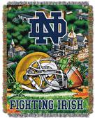 Northwest NCAA Notre Dame HFA Tapestry Throw Northwest NCAA Notre Dame HFA Tapestry Throw