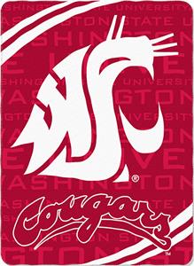 Northwest NCAA Washington State Fleece Force Throw