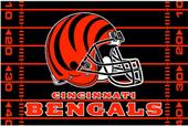 Northwest NFL Cincinnati Bengals 39"x59" Rugs