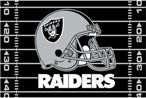 Northwest NFL Oakland Raiders 39"x59" Rugs